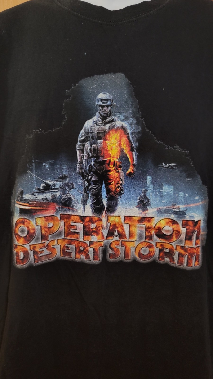 Operation Desert Storm Vintage Fruit Of The Loom Mens XL T-Shirt gallery