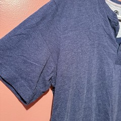 Weatherproof Mens TShirt L Large Dark Blue Short Sleeve Tee Shirt