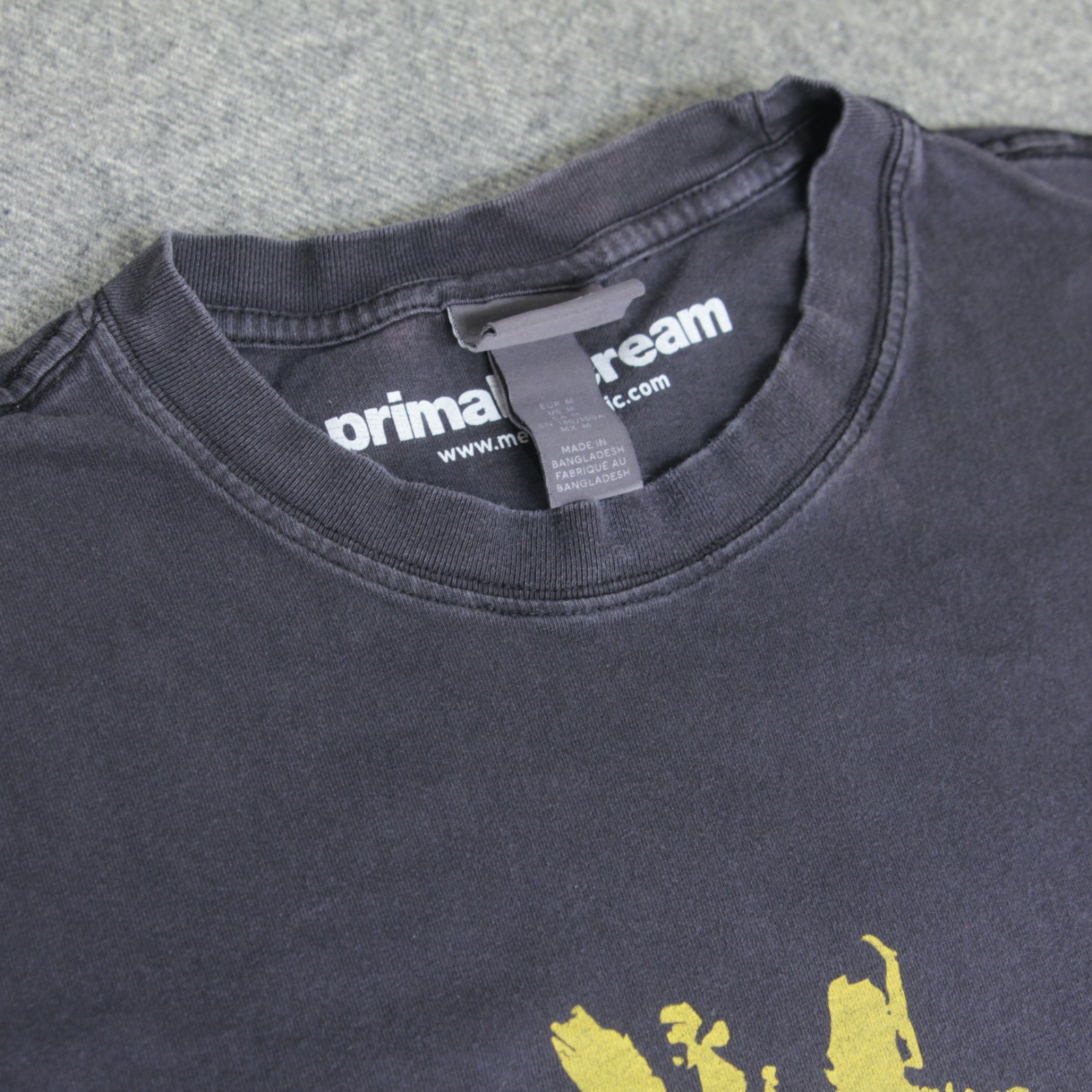 H&M Primal Scream T Shirt M Screamadelica Album Tracklist Merch Rock Band Tee gallery