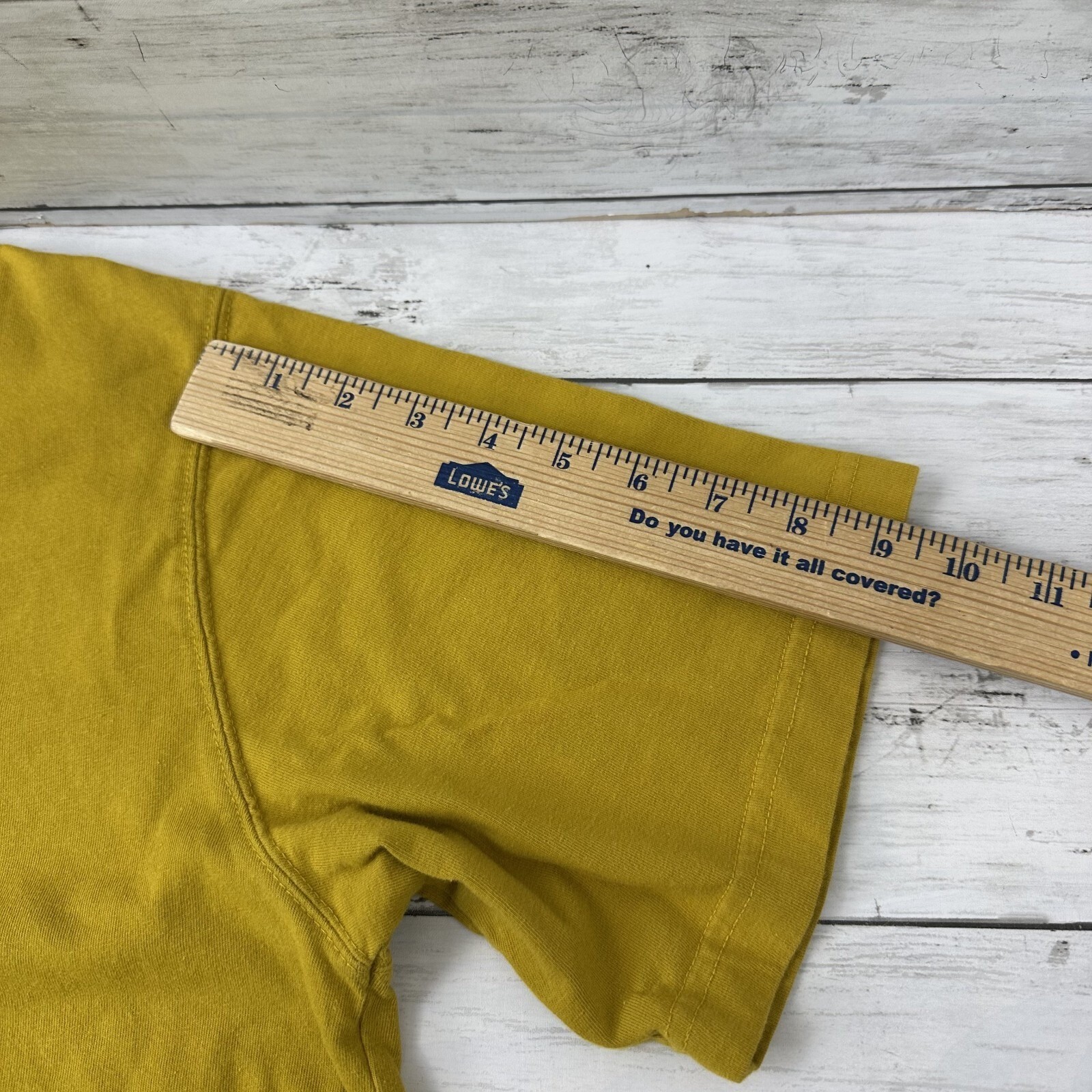 Duluth Trading Co Shirt Mens Medium Mustard Yellow Longtail T Gears Tee Outdoors gallery