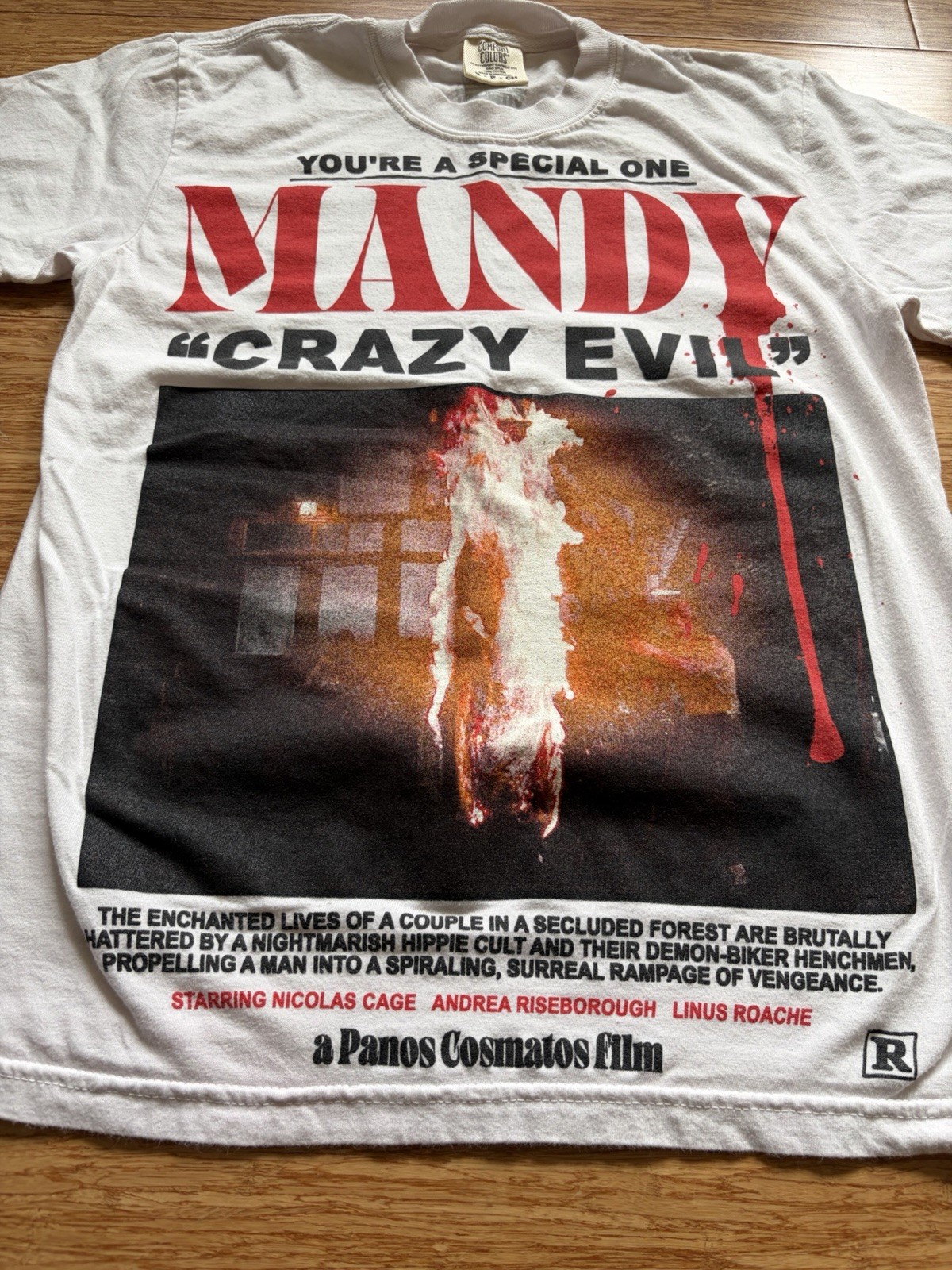 Rucking Fotten Mandy “Crazy Evil”shirt New Never Worn Small Excellent Condition gallery