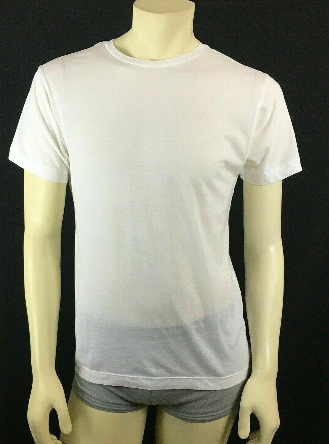 Men's Basic Crew cotton T-shirt Size M gallery