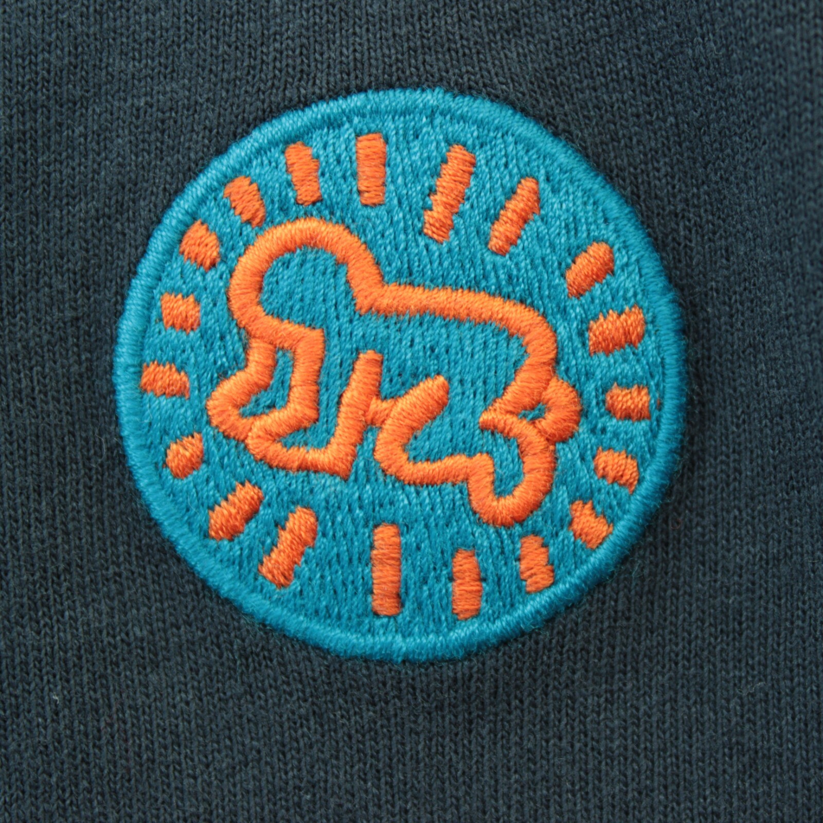 Keith Haring x UNIQLO SPRZ NY / MoMA Special Edition Navy Patch T Shirt - Sz XL gallery