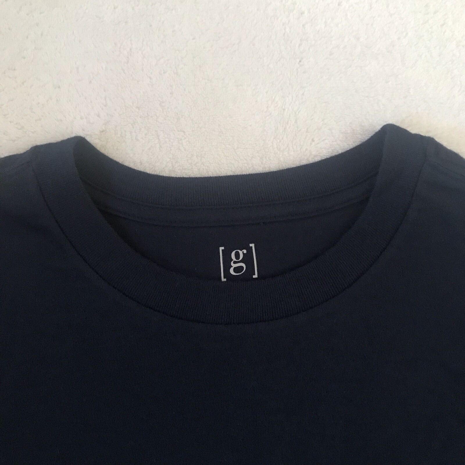 George Men's Long Sleeve Navy Blue Stretch T-Shirt Size S (34-36) Chest 36" NWT gallery