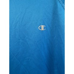 Champion Double Dry T-Shirt Athletic Activewear Gym Blue XL