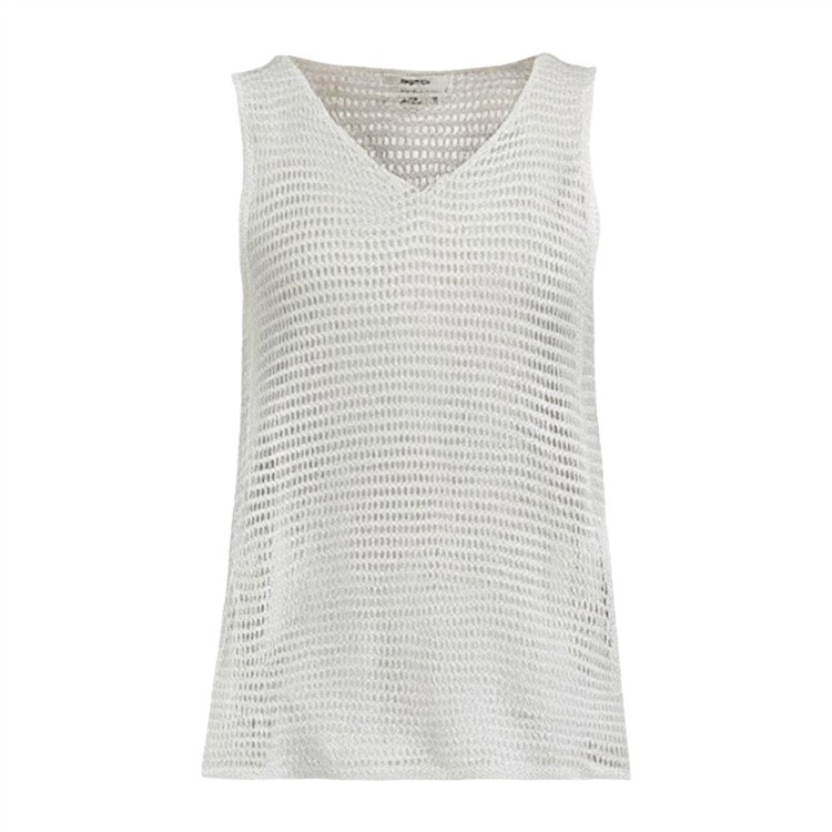 Men Sexy Hollow Out Tank Tops Openwork Side Lace Up Vest Casual Baggy Vest Basic gallery