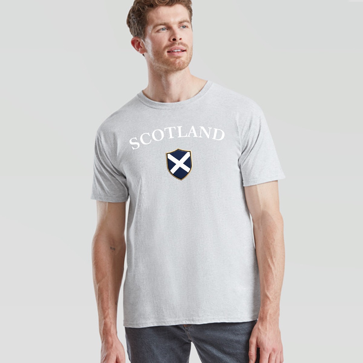 Scotland Flag And Name Unisex T Shirt National Flag Scottish Design Football Top gallery