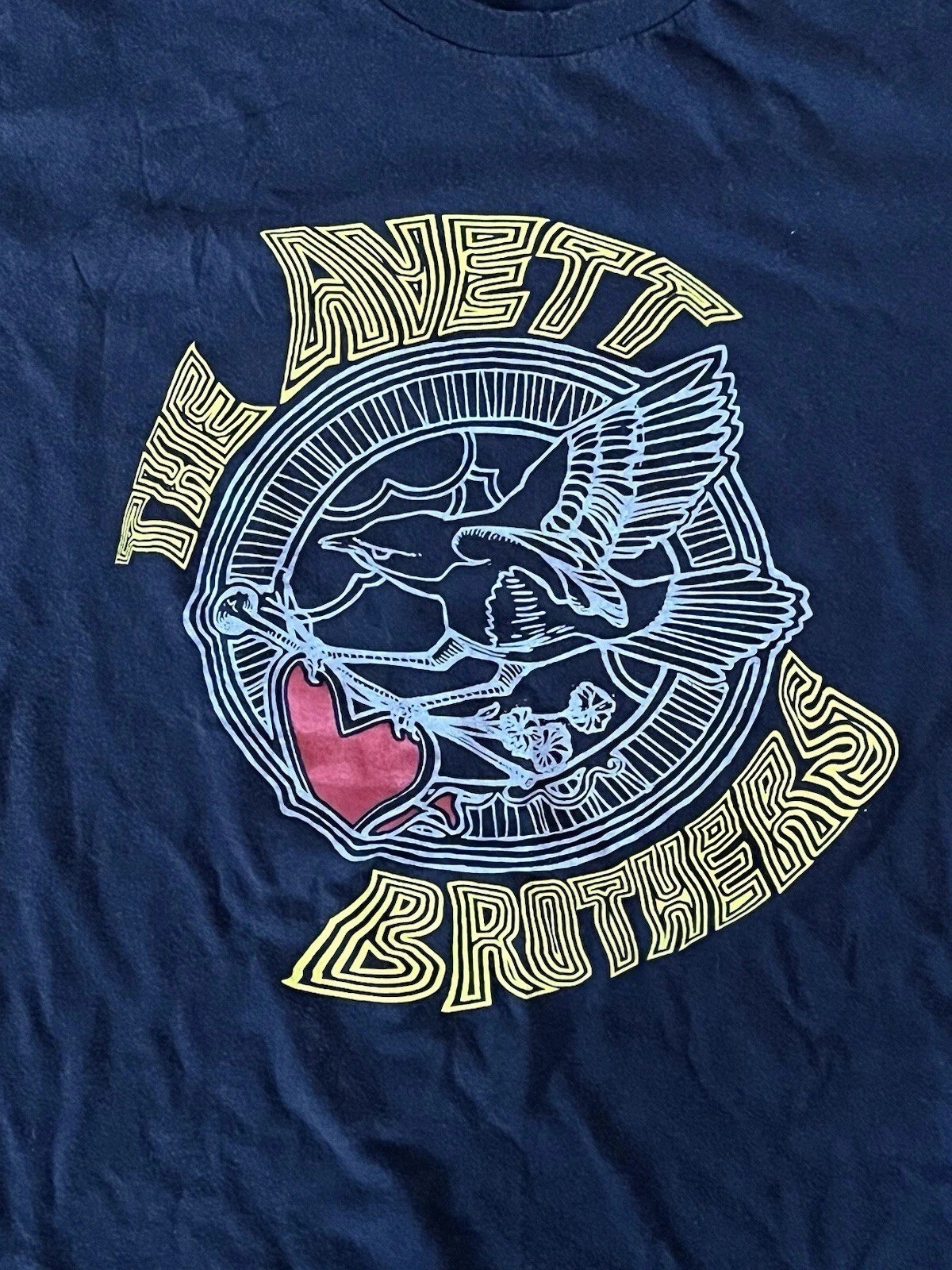 The Avett Brothers Emotionalism Bird Heart Navy S to 5XL T-shirt FN1315 gallery