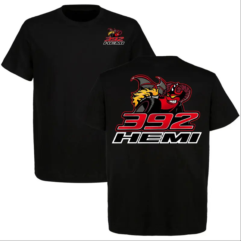 392 HEMI Shirt Dodge Scat Pack Bee Graphic T Shirt Mopar Muscle Car Racing Tee B gallery