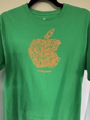 Apple Store T Shirt Mens Size Medium Green Today At Apple Tech Computing