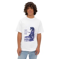 Take Your Time leisure graphic Tee | Anime Girl Illustration