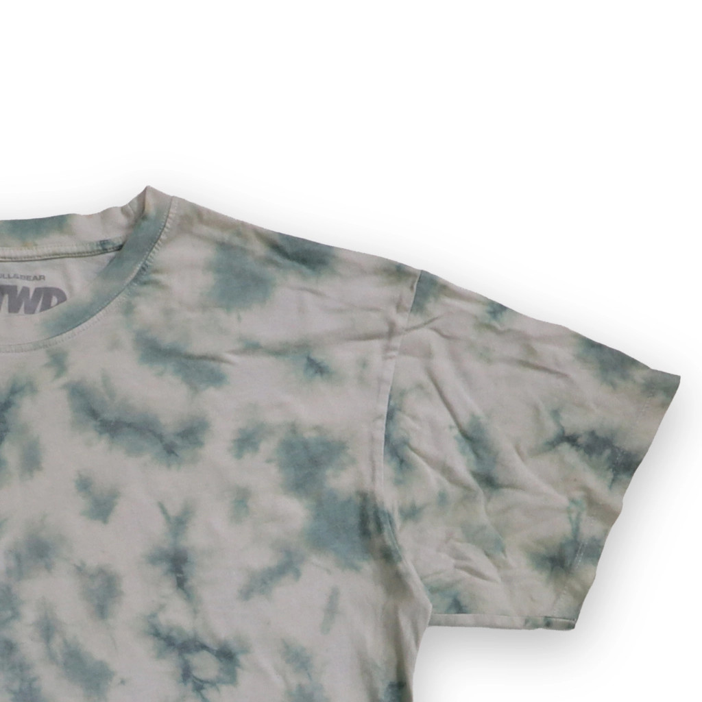 Puul&Bear STWD T-Shirt Mens XL Multicoloured Cotton Blend Tie Dye Short Sleeve gallery
