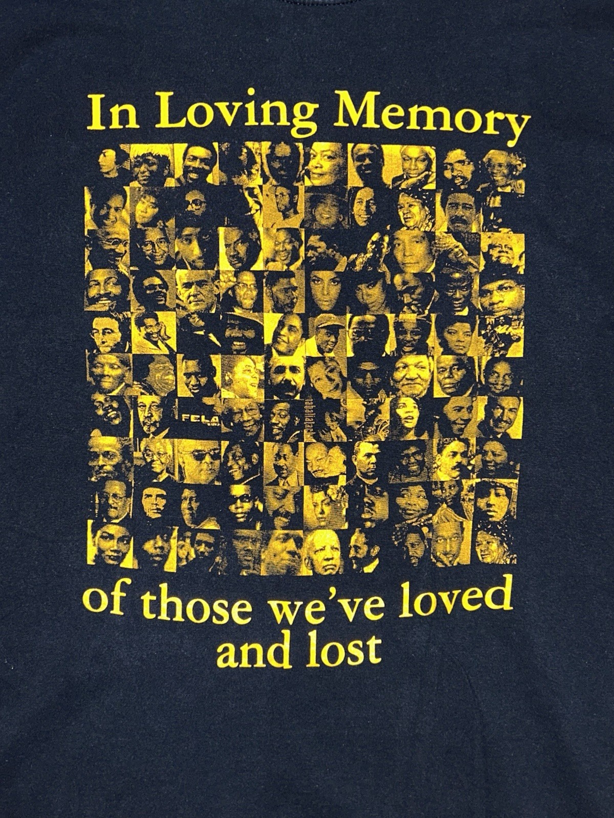 Vintage Akeem Collection Y2K Streetwear 2000 In Memory Rap Tee XL Tupac MLK gallery