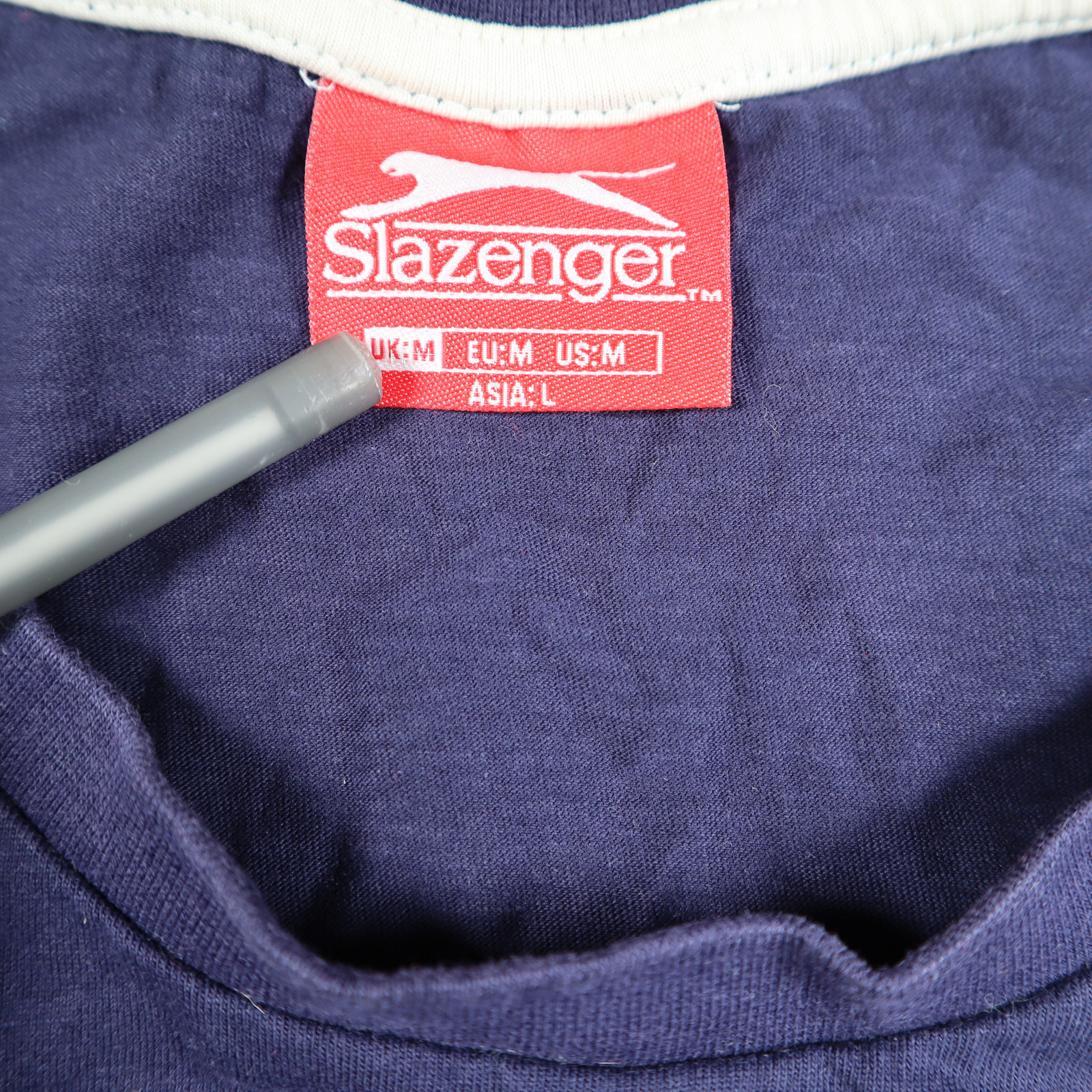Slazenger Mens Tank Top Size M Blue Sleeveless Scoop Neck 100% Cotton gallery