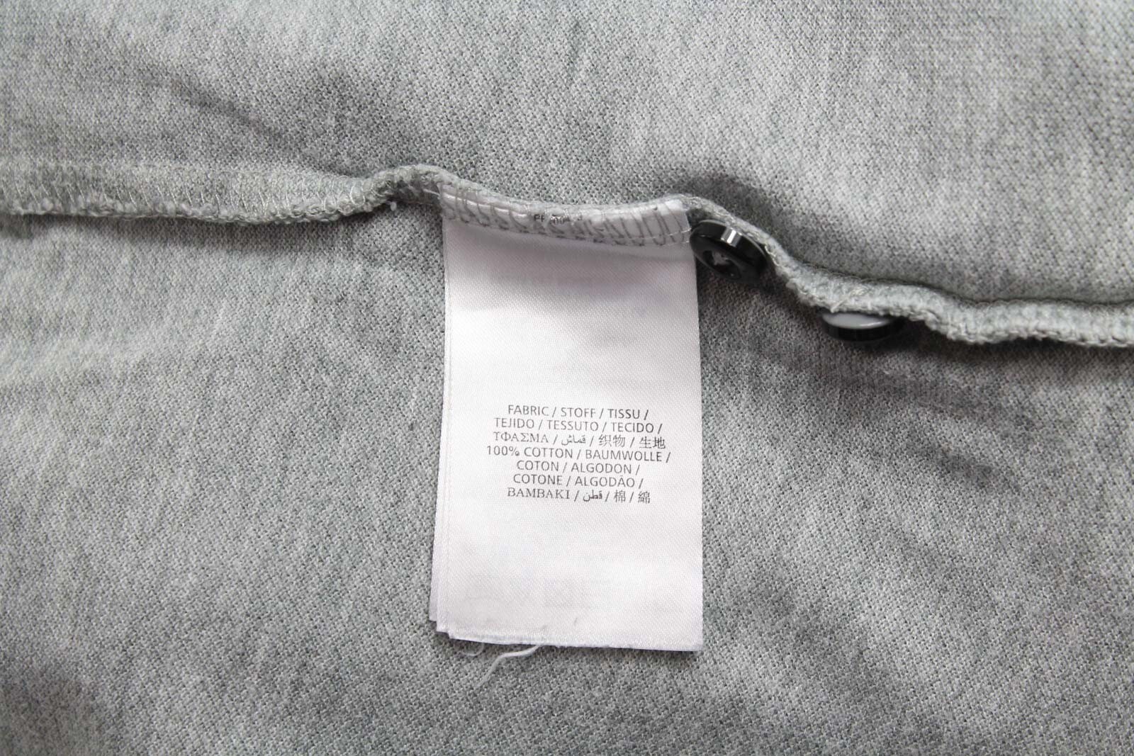GANT Regular Fit T-Shirt Mens M Short Sleeve Polo Blend Grey gallery