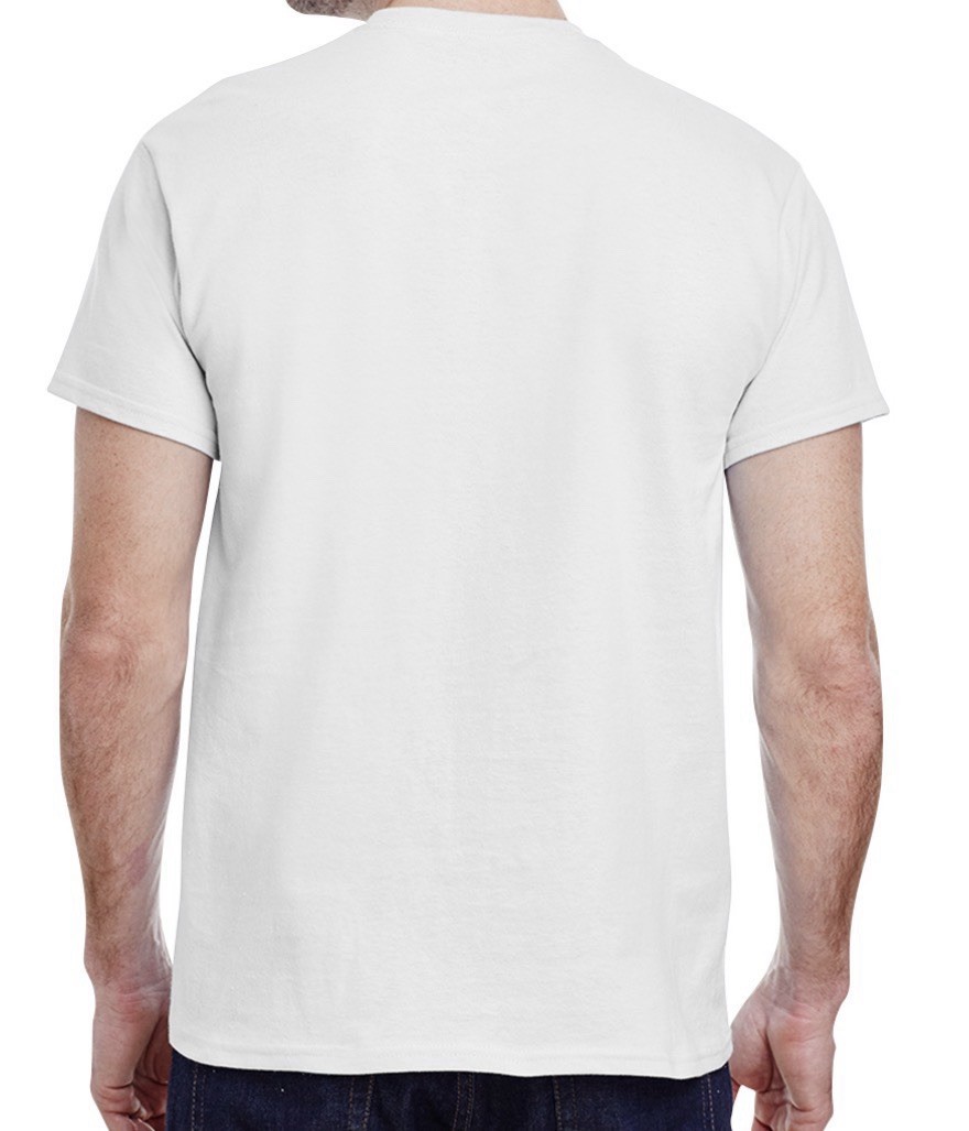 Gildan 5000 (2 Pack) Heavy Cotton Adult T Shirts White Size XL Tee Shirt NEW gallery