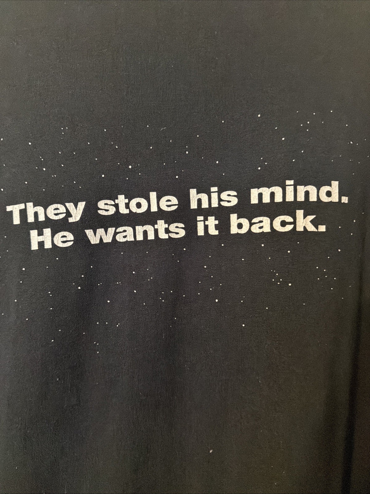 Vintage 1990 Total Recall Movie Promo Single Stitch Size XL Black gallery