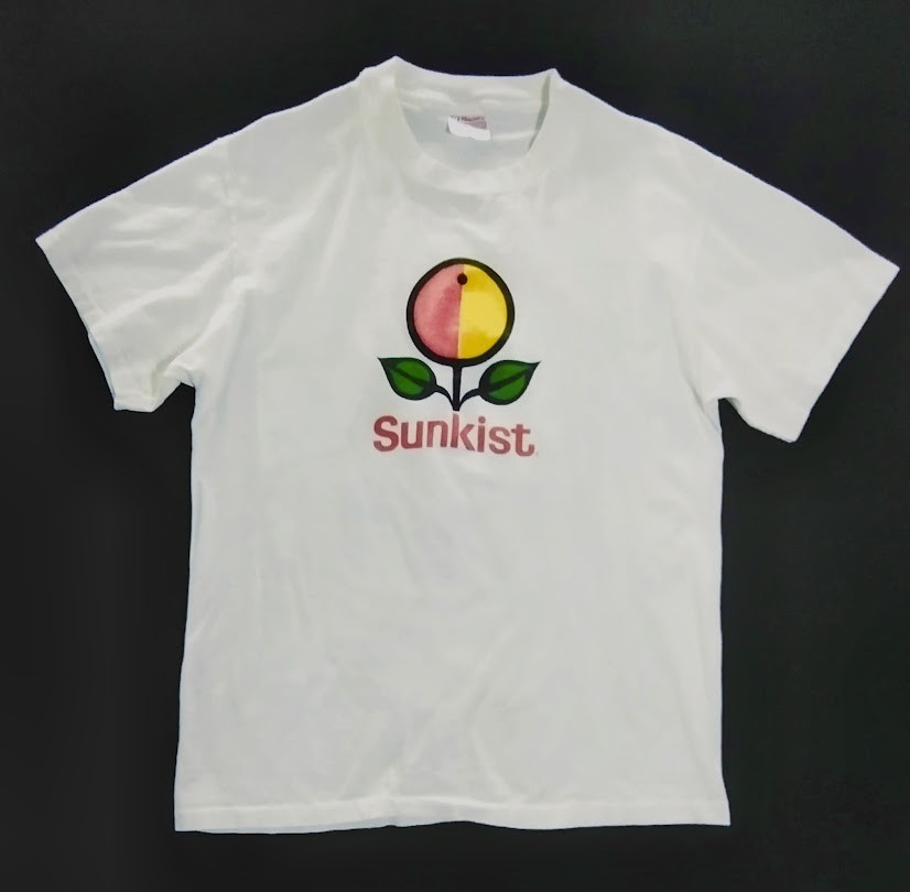 Vintage Sunkist Trench War 93 T Shirt XL White Double Sided Graphic Hanes USA