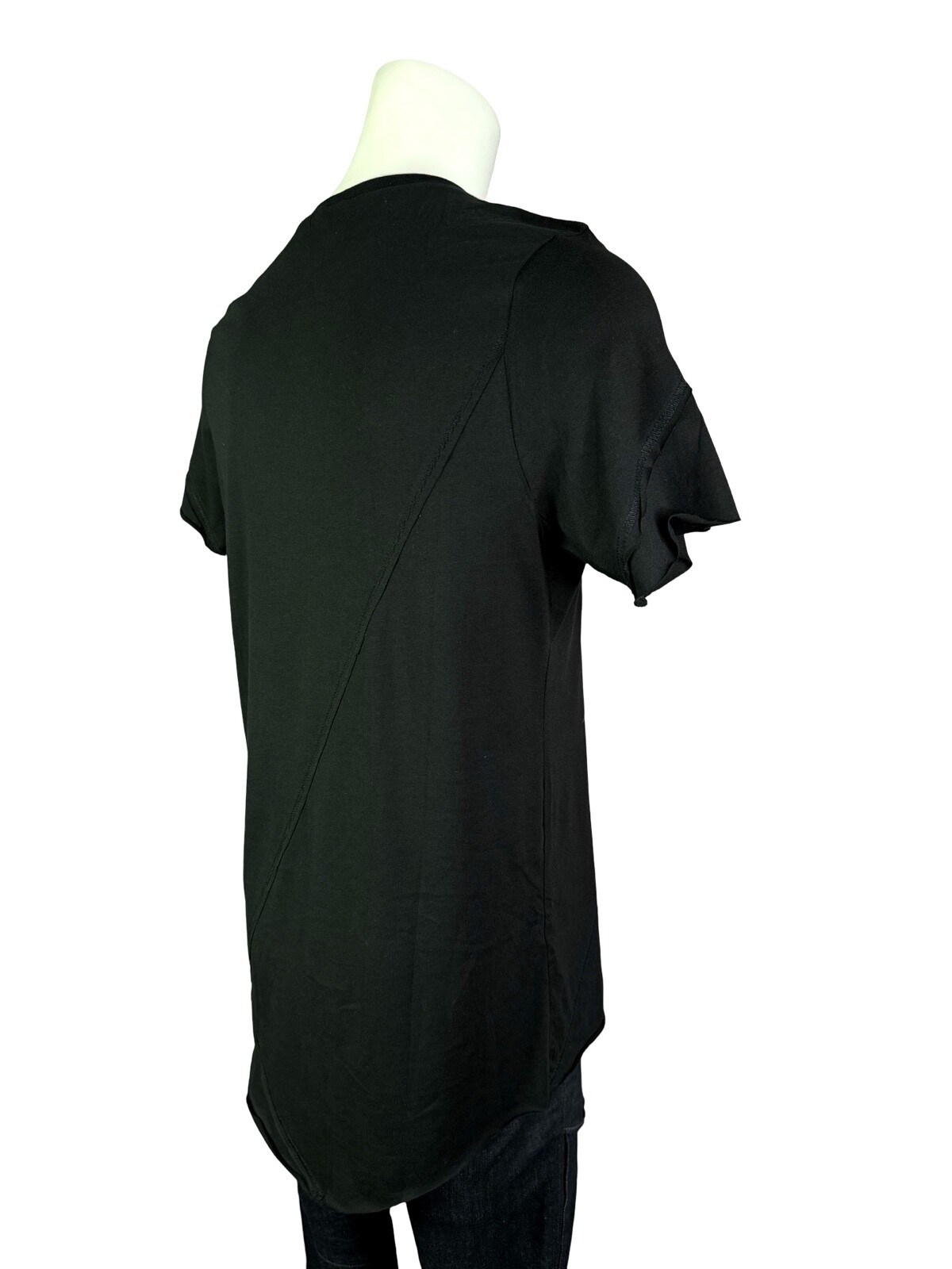 Widow by Lip Service Goth Cult Occult Satan Metal Asymmetrical Black T Shirt gallery