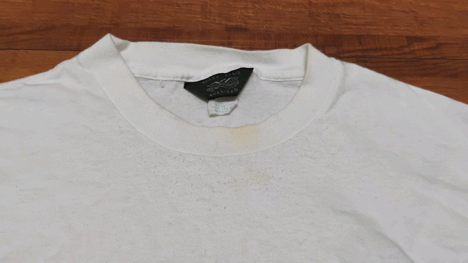 Vintage Perry Ellis America T-shirt OSFA *Stained gallery
