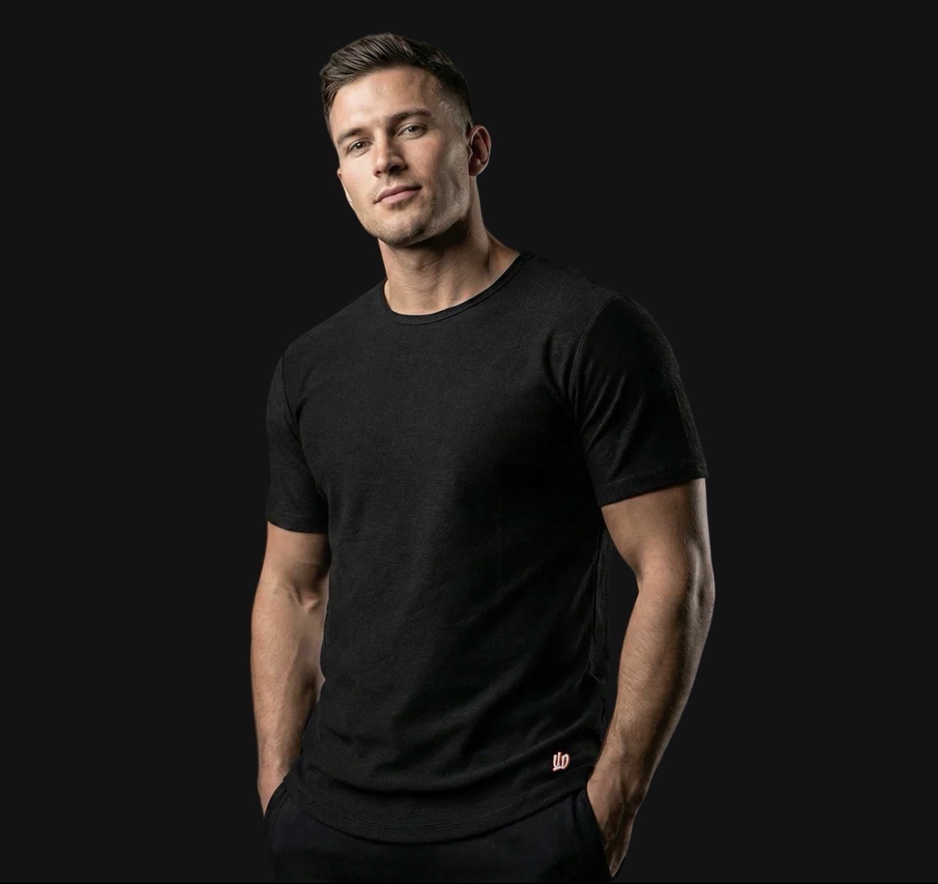 Underdog Hemp Shirt Black Large Hemp Bamboo Cotton Embroidered Logo gallery