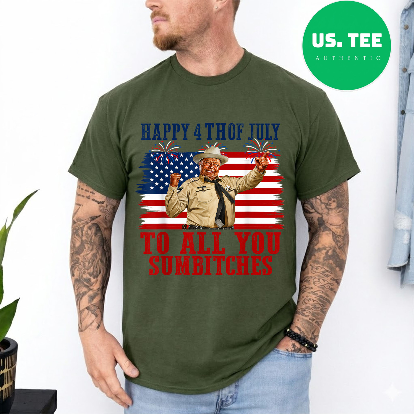 Happy 4th of July to All You Sumbitches T-Shirt gallery