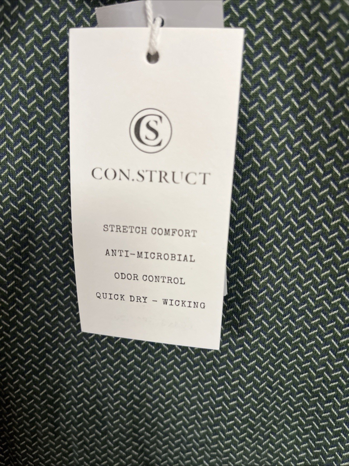 Con.Struct Taupe Engineered Mens Olive Green Long Sleeve Henley Shirt Size XXL gallery