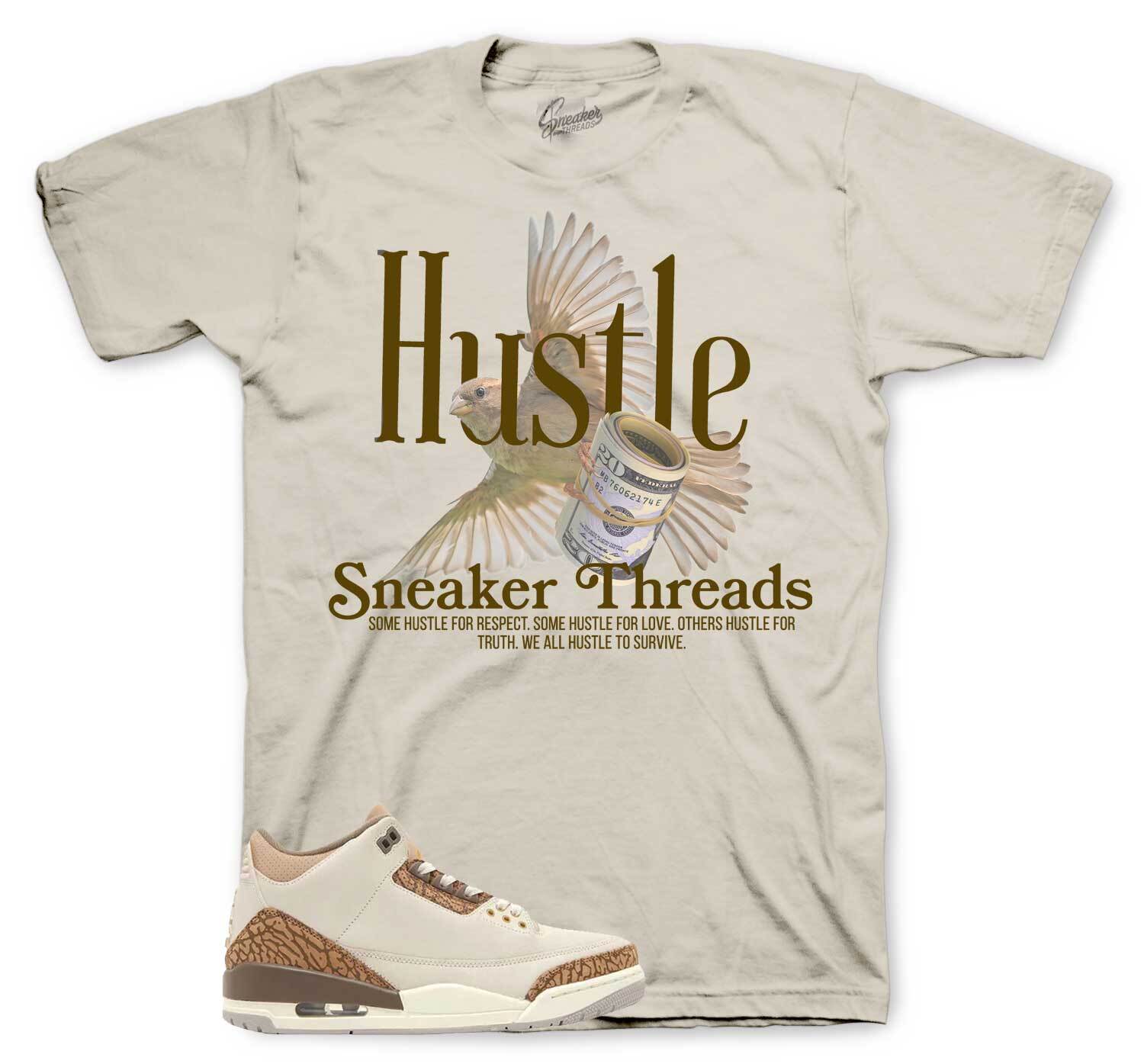 Tees To Match Jordan 3 Palomino Sneakers - Hustle Bird Shirt gallery