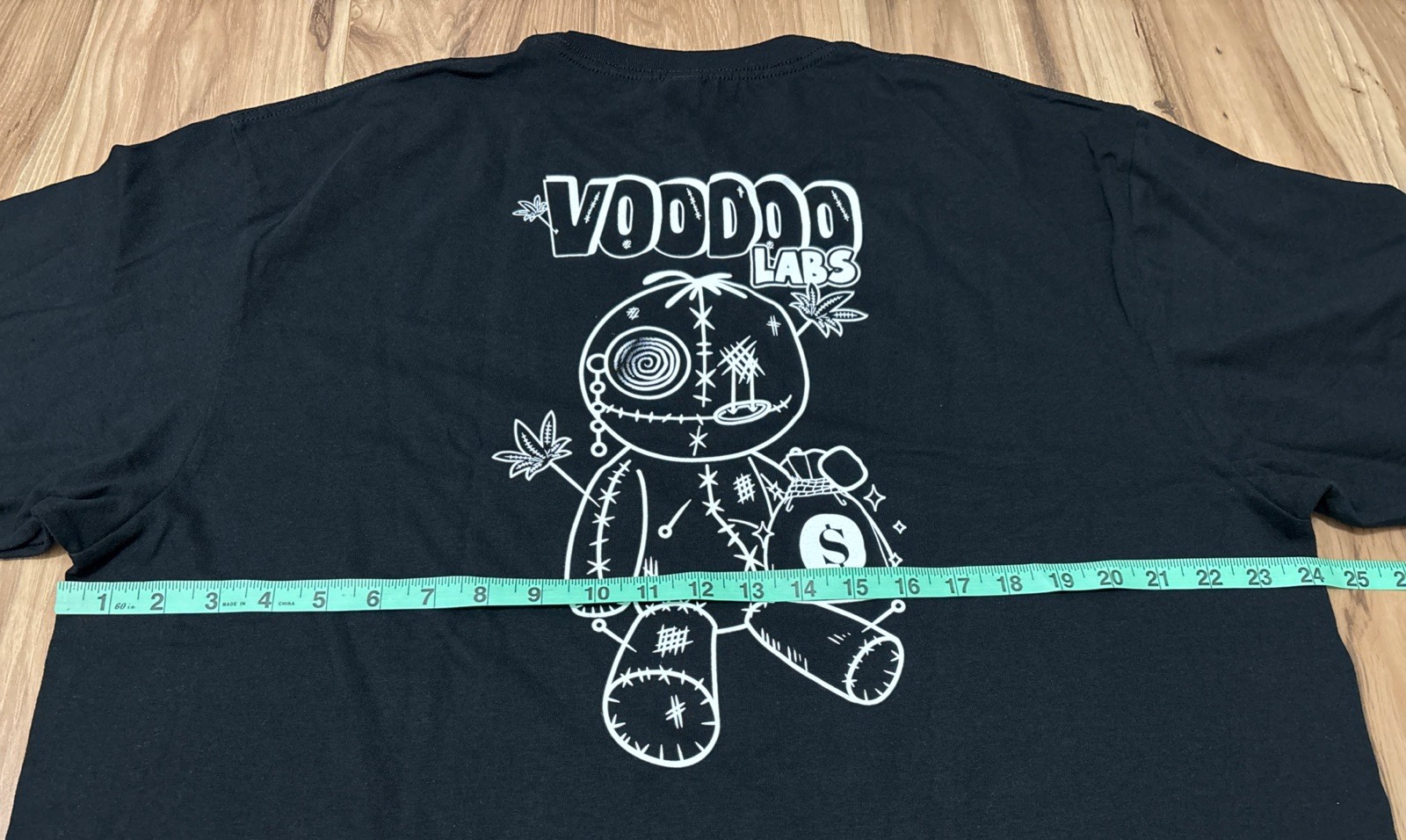 Voodoo Lab Graphic T-Shirt Men's Size XL Gildan Hammer Cotton Black - NWOT gallery