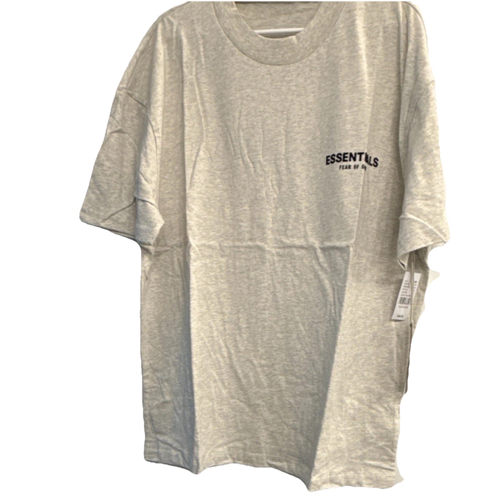 Essentials Fear of God ESSENTIALS Men's Logo Crew Neck T-Shirt Solid XL gallery