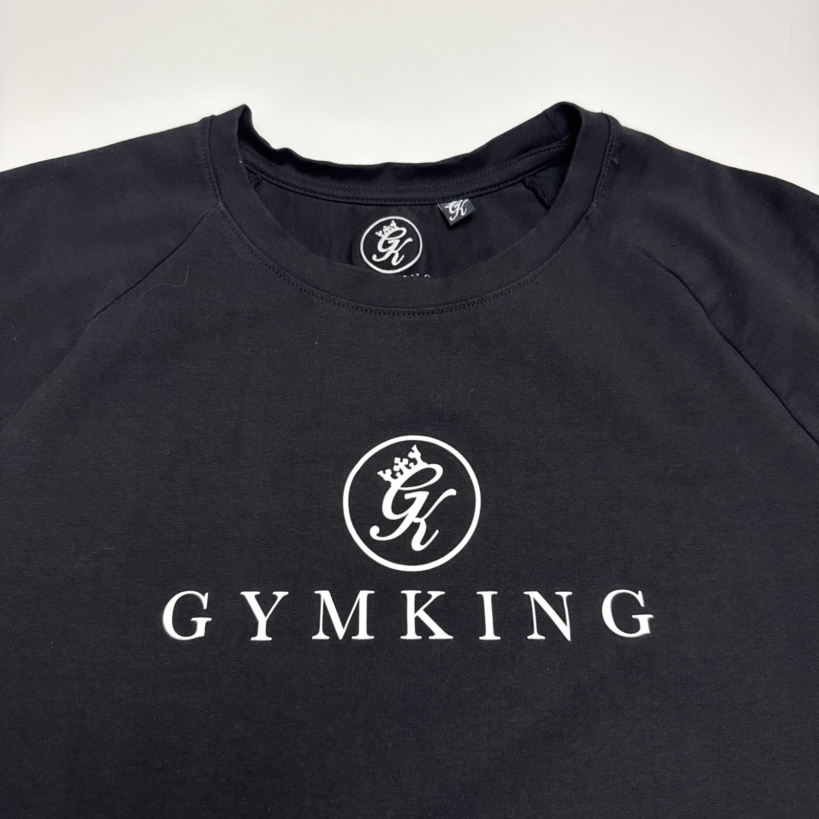 GymKing Logo T-Shirt Sz XL Men’s Black Workout Gym Hydrox Crossfit Short Sleeve gallery