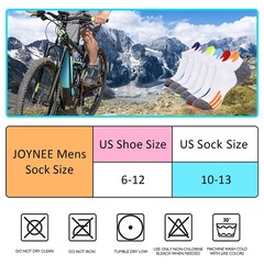 Men Ankle Low Cut Athletic Tab Socks 6 Pack Sport Comfort Cushion Performance