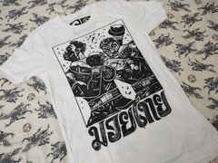 NWT Discontinued Superare Elbows Muay Thai Gian Galang T-Shirt White Size S