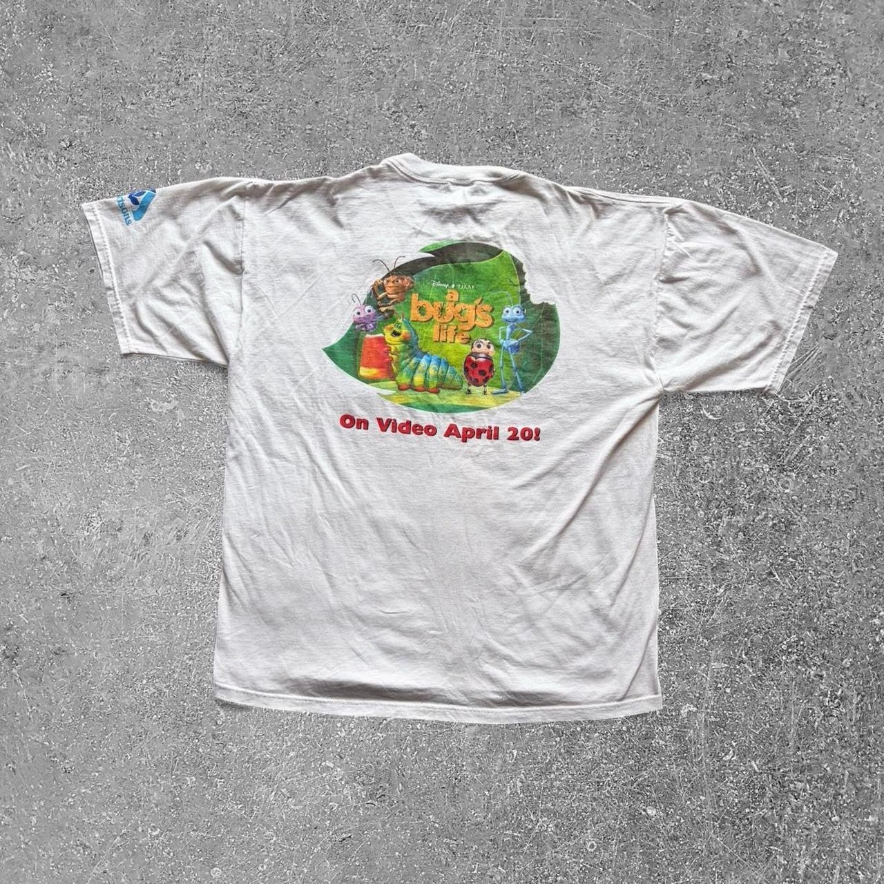 Vintage Disney Pixar A Bug’s Life Movie Promo Shirt Size XL 90s gallery
