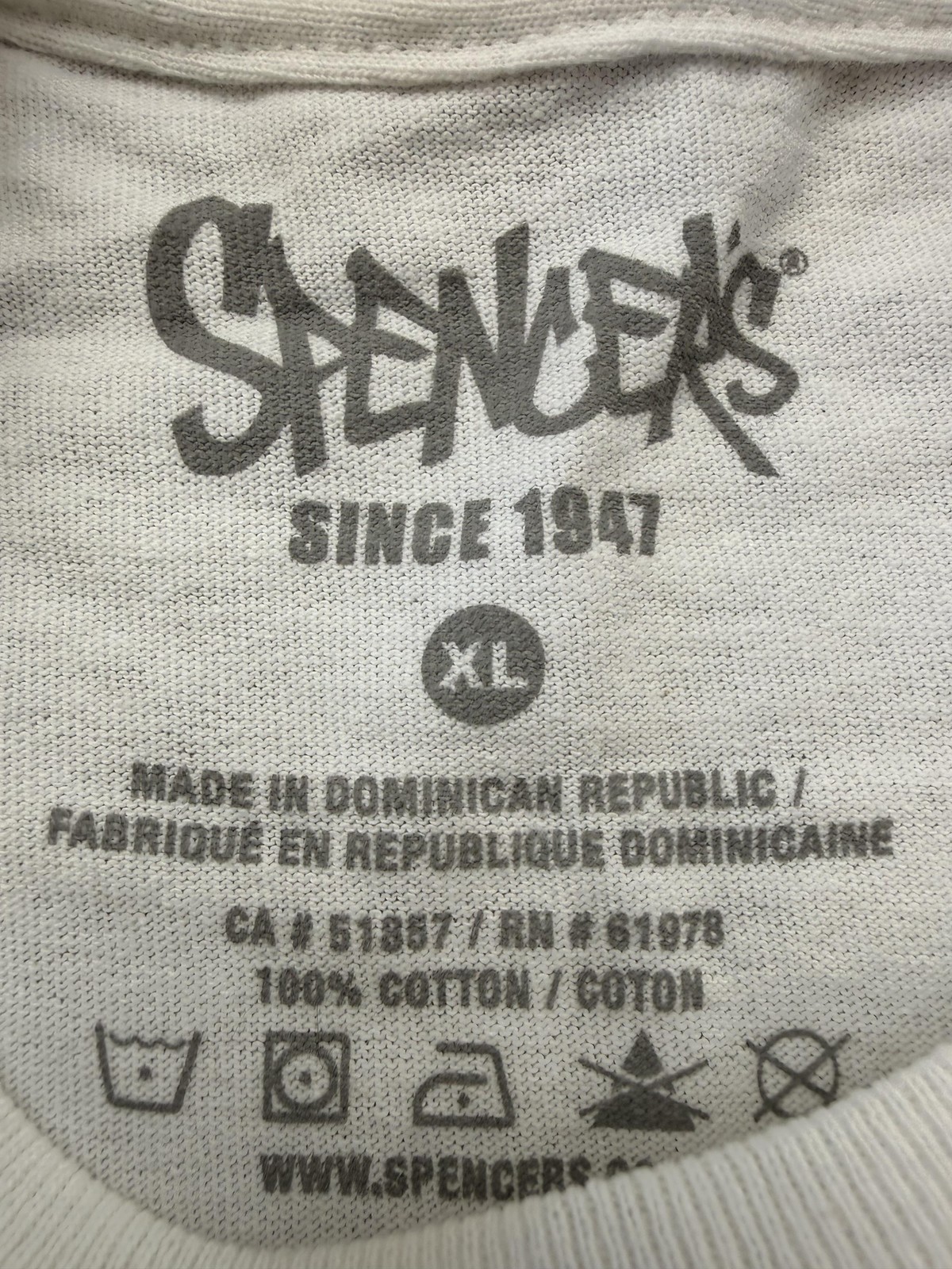 Spencer's Shirt Mens XL White Howdy Hoes Cowboy Graphic Tee Funny Tagless gallery