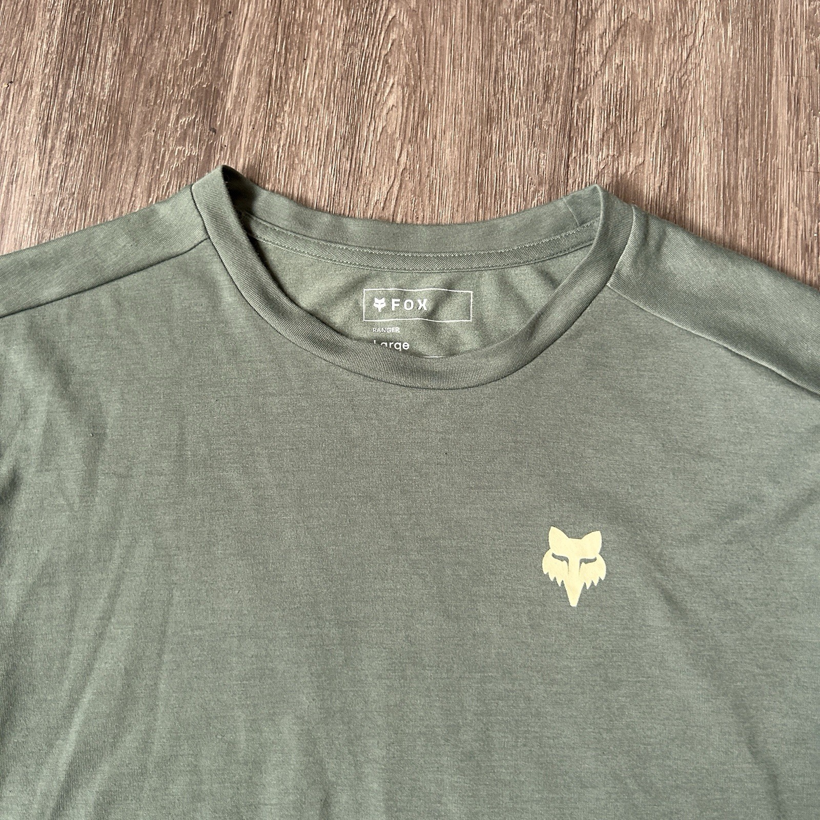 Fox Racing Ranger Jersey Shepards To The Unknown Long Sleeve Men’s Large Green gallery
