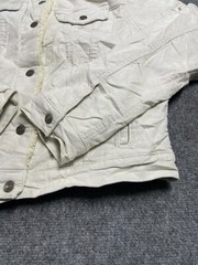 Skin Jeans Jacket Full Sleeves Collared Neck For Winters Button Closure For Men