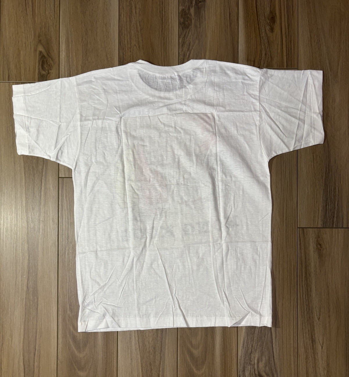 HONG KONG Shirt Adult XL White Graphic Boat City Chinese Script Single Stitch gallery