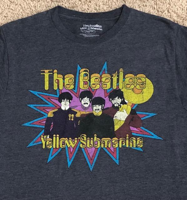 The Beatles Yellow Submarine Official Merchandise Men's Dark Gray T-Shirt S gallery