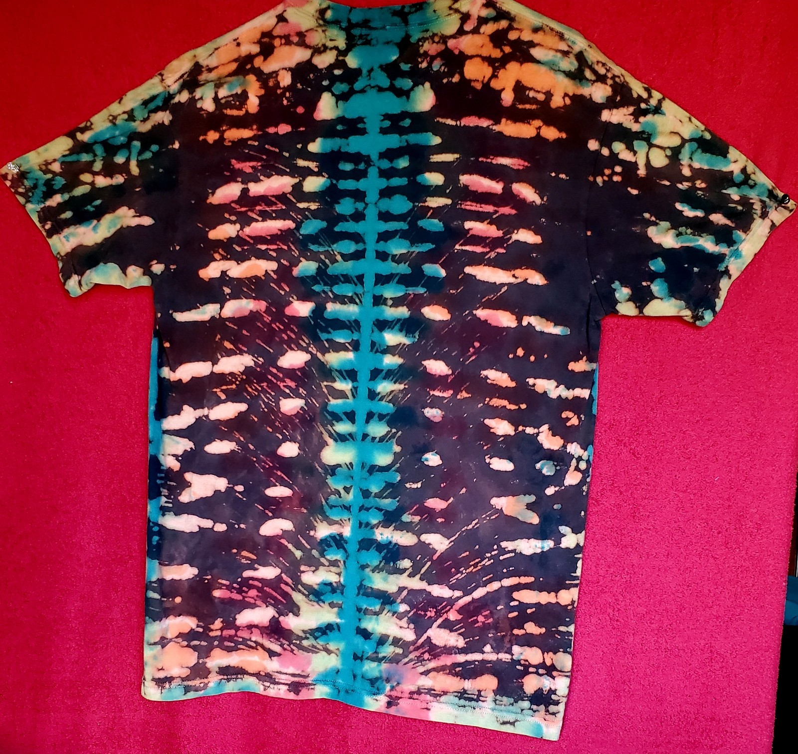 GILDAN SIZE LARGE 100% Cotton Tye Dyed Shirt Pre-washed WON'T FADE VERY SOFT gallery