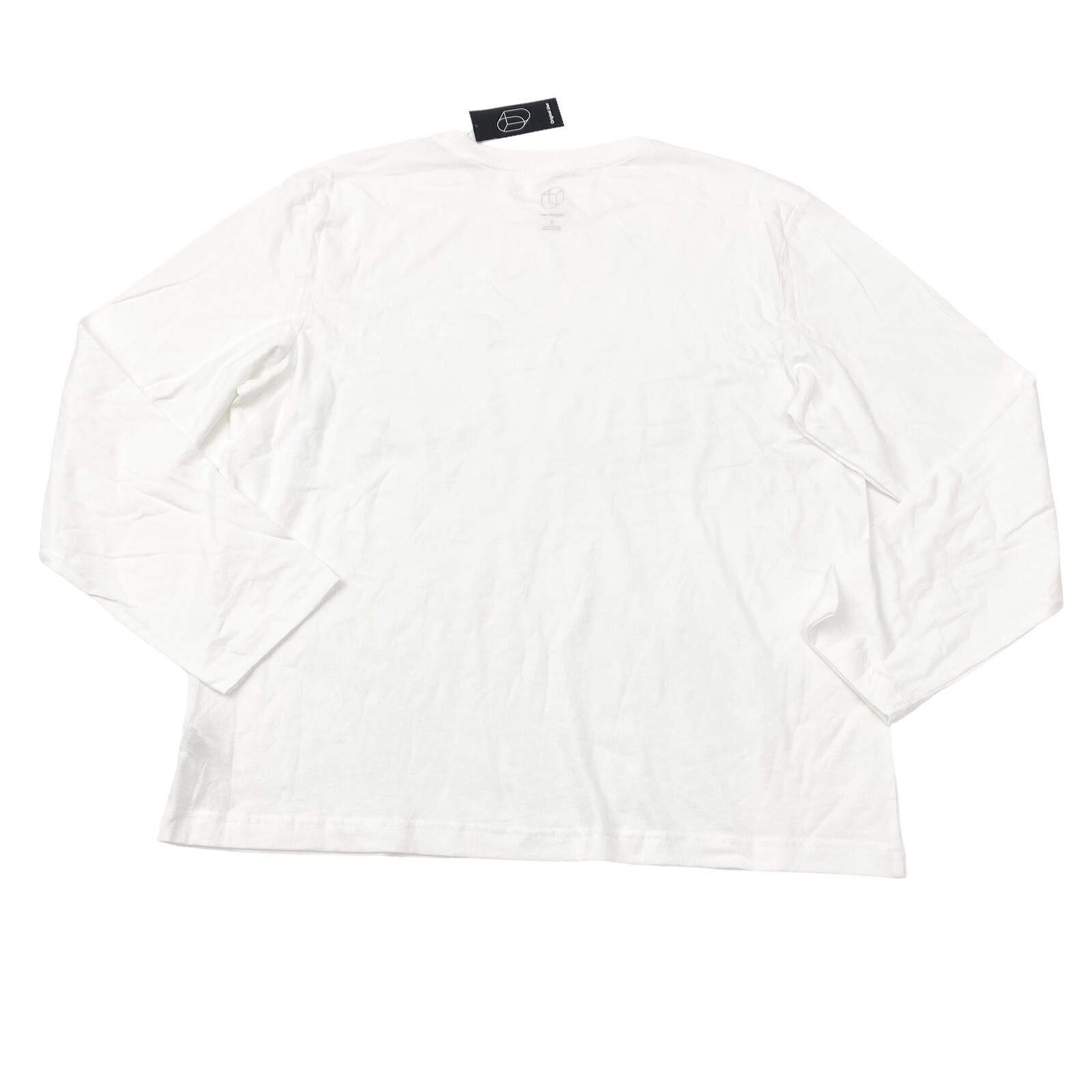 Original Use Mens Size L Crew Neck Long Sleeve T-Shirt True White NWD gallery