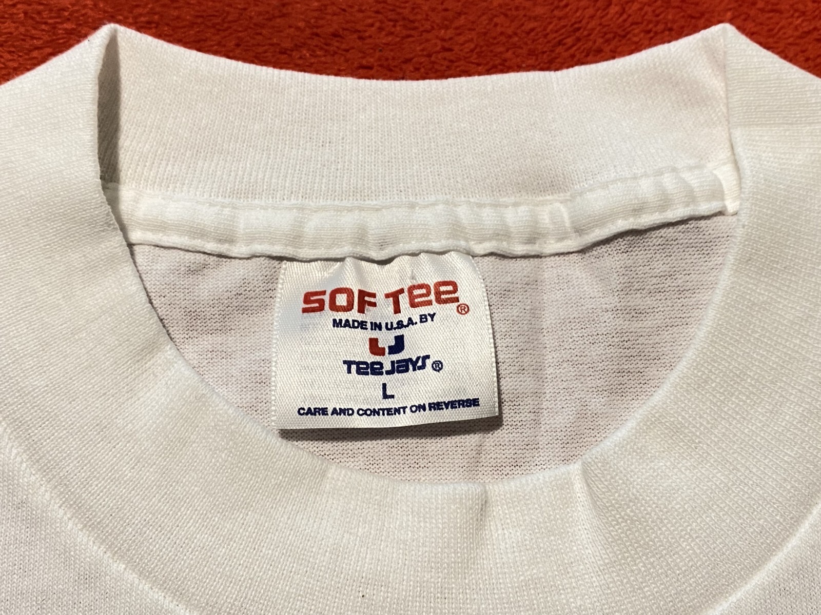 VTG 1997 Teejays 2nd Annual Muroc Reunion 50th Annv. Men T-Shirt Single Stitch L gallery