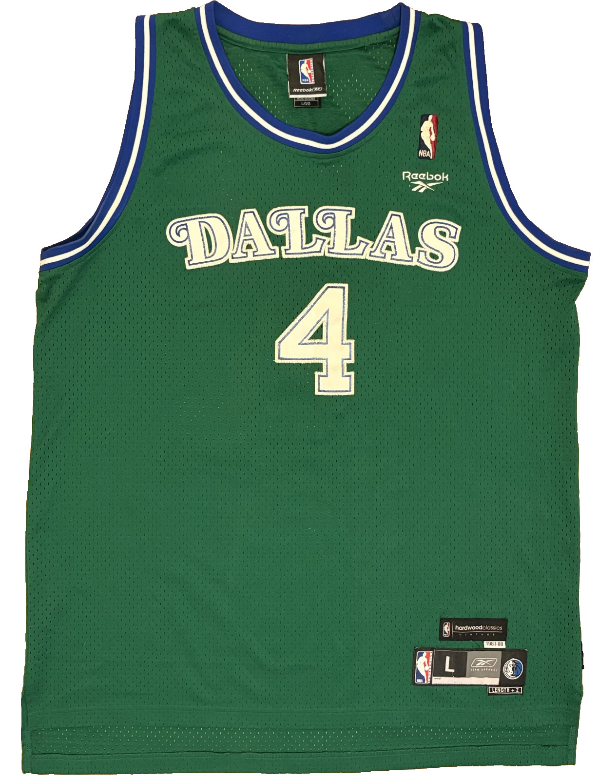 Michael Finley Dallas Mavericks Reebok Jersey Swingman Size Large gallery