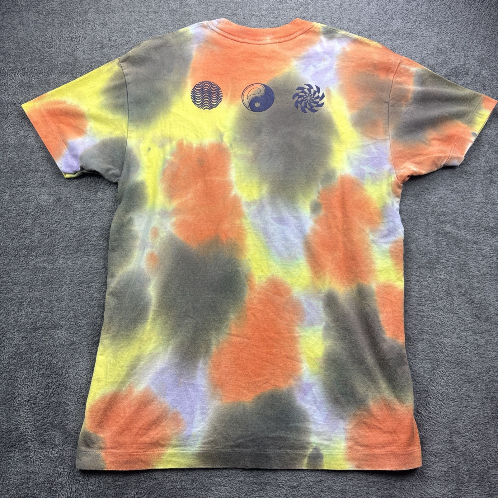 Vtg Tie Dye Single Stitch T Shirt Size Small Crew Neck Japan Size 1 Ambush Tag gallery