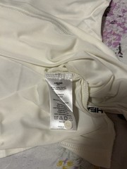 HEAD Hazel Sleeveless Polo Shirt Cream Evening Blue L UV Protection