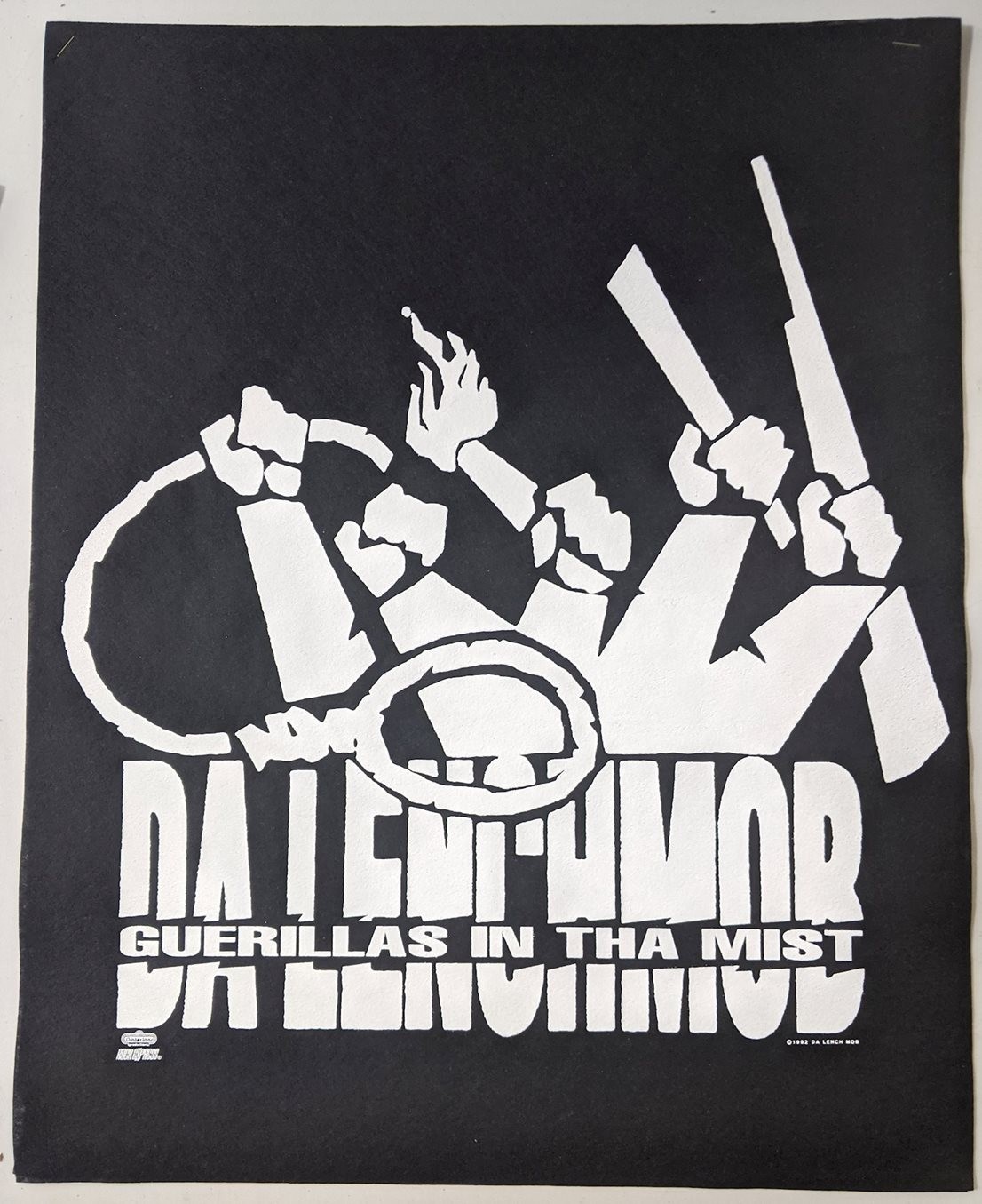 Da Lench Mob Guerillas In Tha Mist Tshirt Vintage Proof Sample Pellon 1992