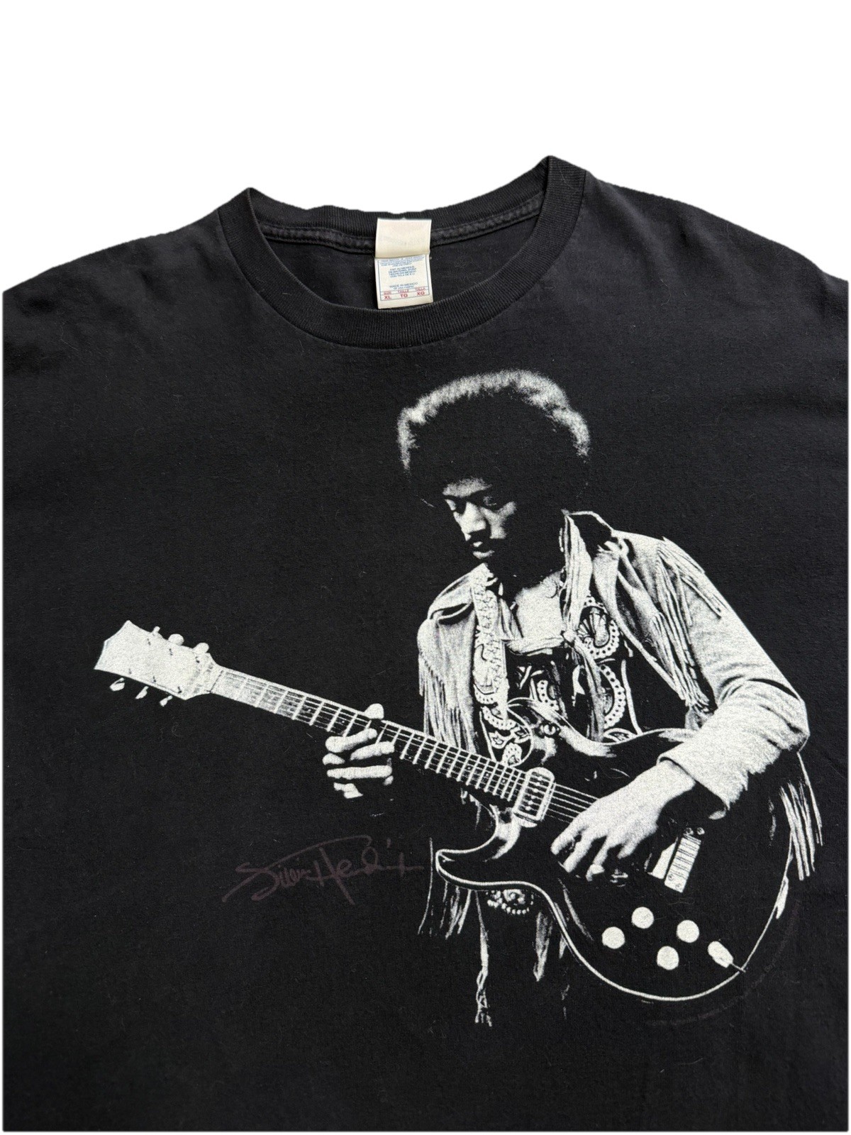 Jimi Hendrix Shirt Mens Xl Black Authentic Hendrix Band Tee Y2K 2006 gallery