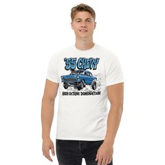 1955 Chevy Bel Air Gasser High Octane Domination Tri Five Drag Car Roth Style