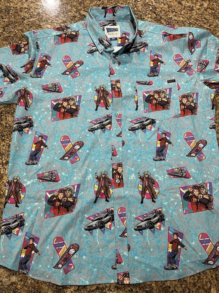 RSVLTS Back To The Future “We Don’t Need Roads” – Size 2XL