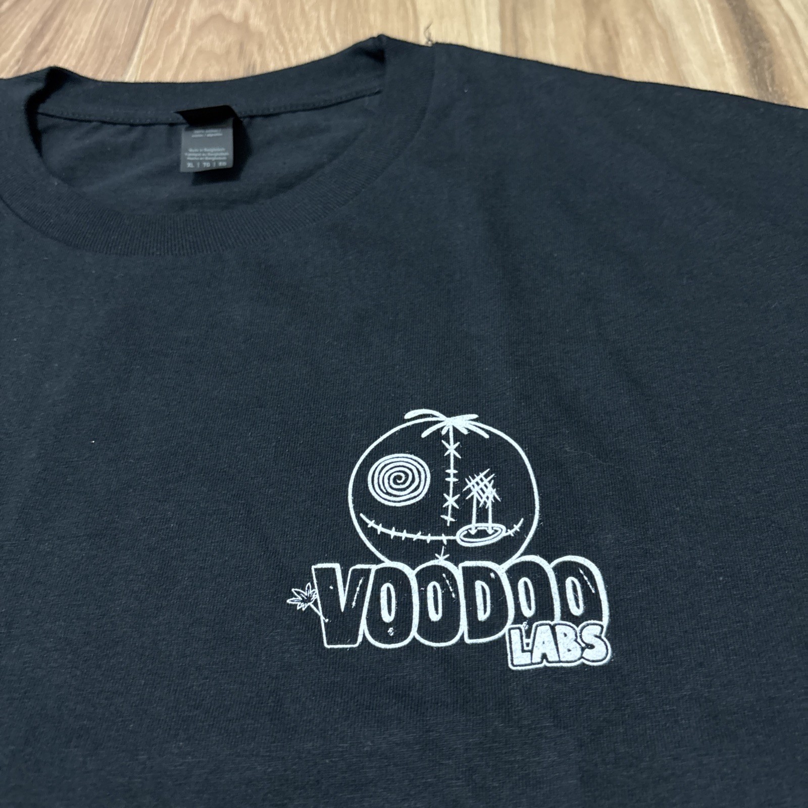 Voodoo Lab Graphic T-Shirt Men's Size XL Gildan Hammer Cotton Black - NWOT gallery